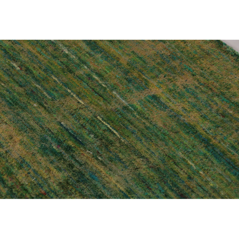 Textural One-of-a-Kind 3'8X3'9 Hand Knotted Area Rug