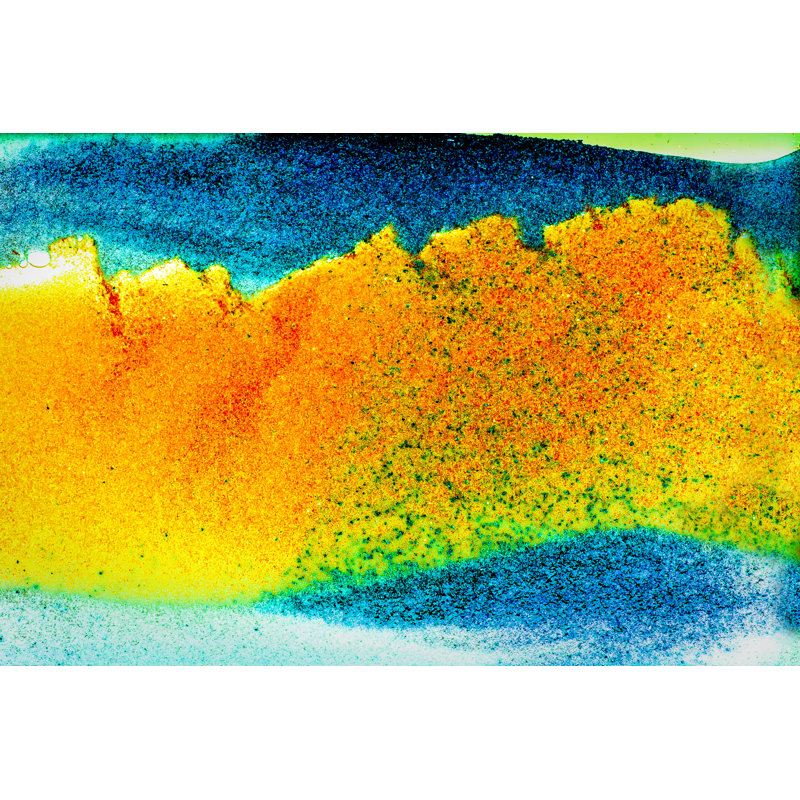 Sand Picture 5 by Zuberka - Wrapped Canvas Painting, 30cm H x 46cm W x 3.8cm D