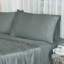  Ensemble de draps en rayonne de satin-28055224-28055225
