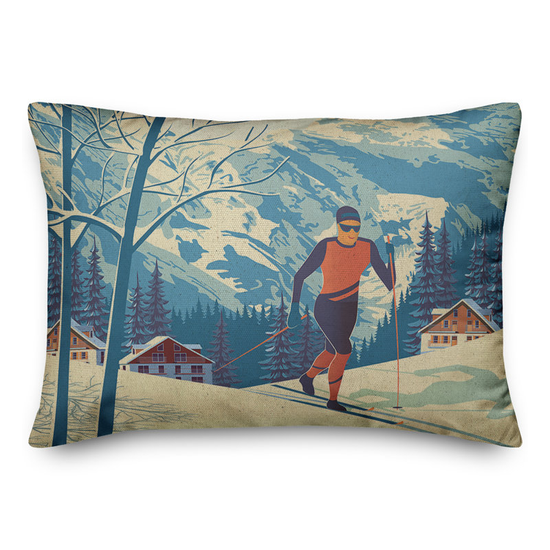 Reversible Throw Pillow