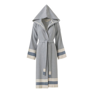 Pixel Turkish Cotton Towel Robe