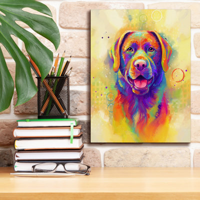 "Pop Art Labrador Retriever 2" par Furbaby Affiliates