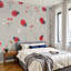 Peel and Stick Wallpaper Wall Mural Seamless ladybug botanical elements cartoon style For Wall Art Self Adhesive and Removable