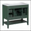 Meuble-lavabo 36 po avec trois tiroirs-345564307