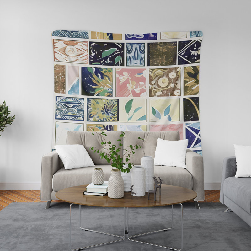Tapisserie murale, H 88 po x l 104 po