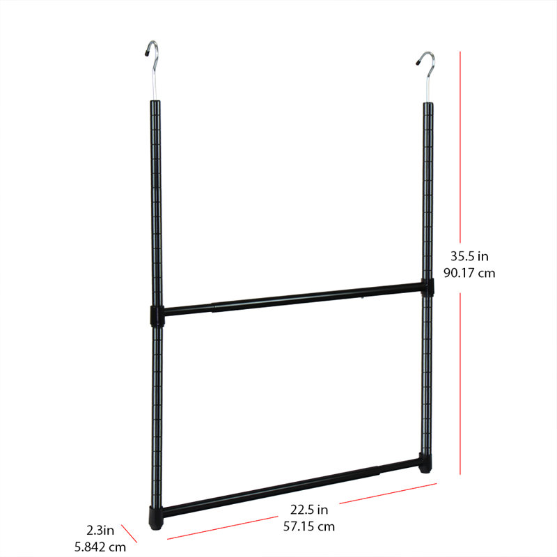 Rangement suspendu, Noir