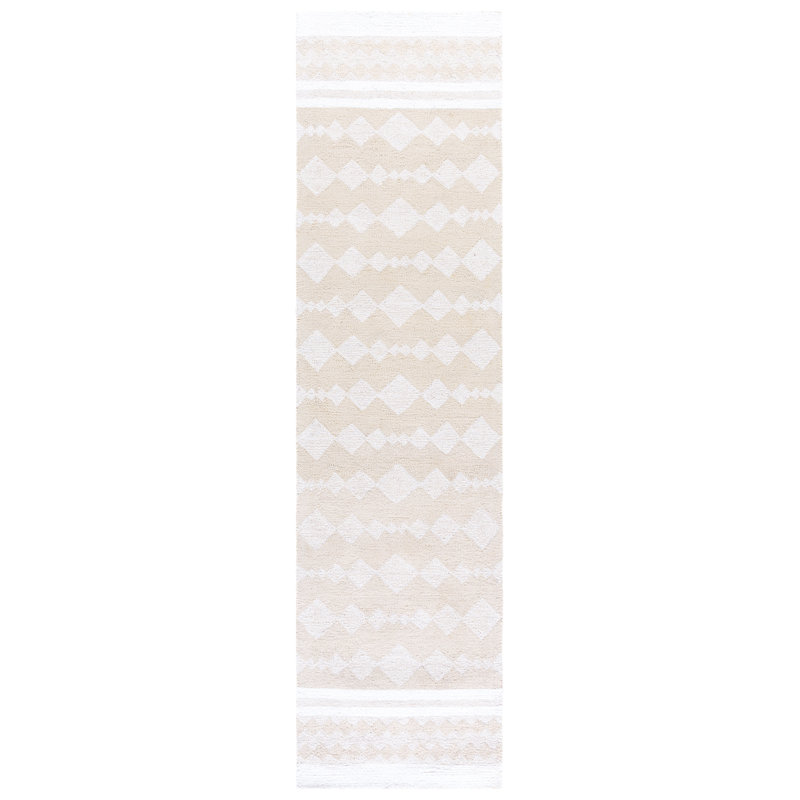 Kairos Hand Tufted Performance Geometric Rug, Runner 2'3" x 9'