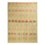 One-of-a-Kind 3'3”x4'5” Hand Knotted Area Rug