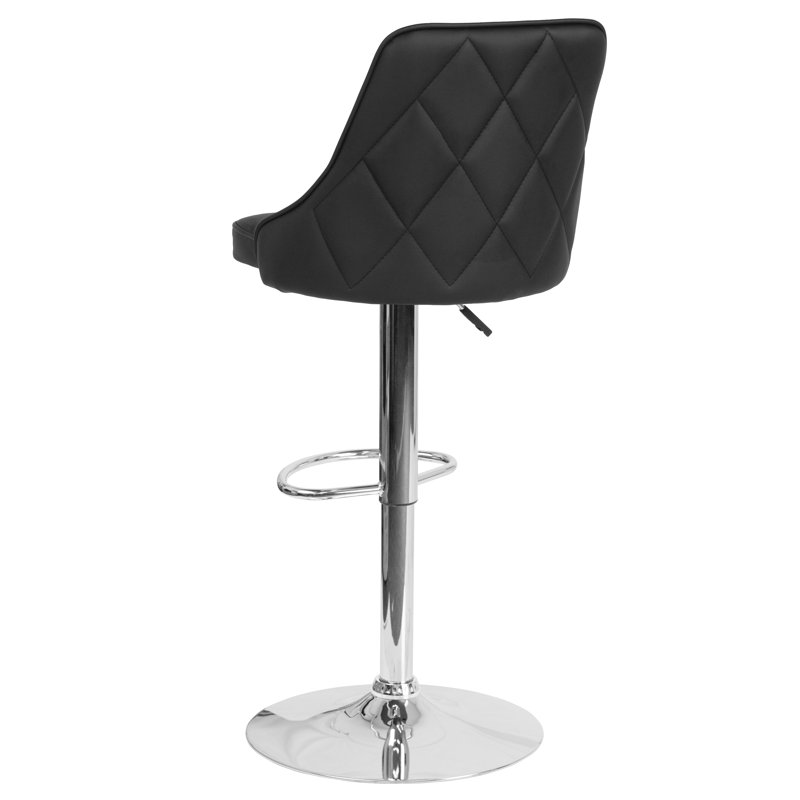 Tête de lit tapissier capitonnée Ciriaca, Noir