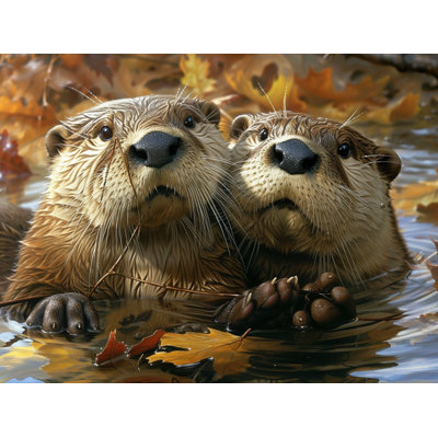 Tapis de bain Otters