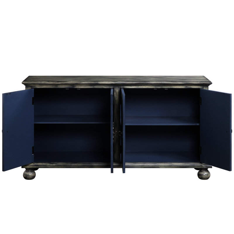 Console avec armoire de rangement grise - organisez vos objets personnels et fonctionnels