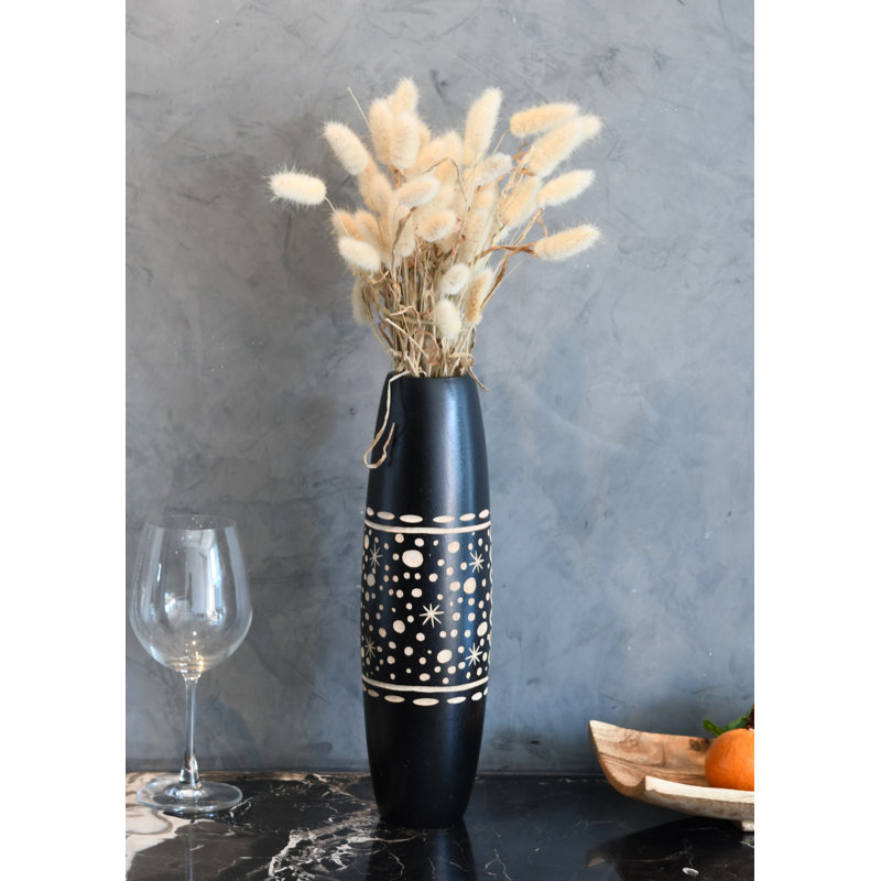 Handmade Wood Table Vase