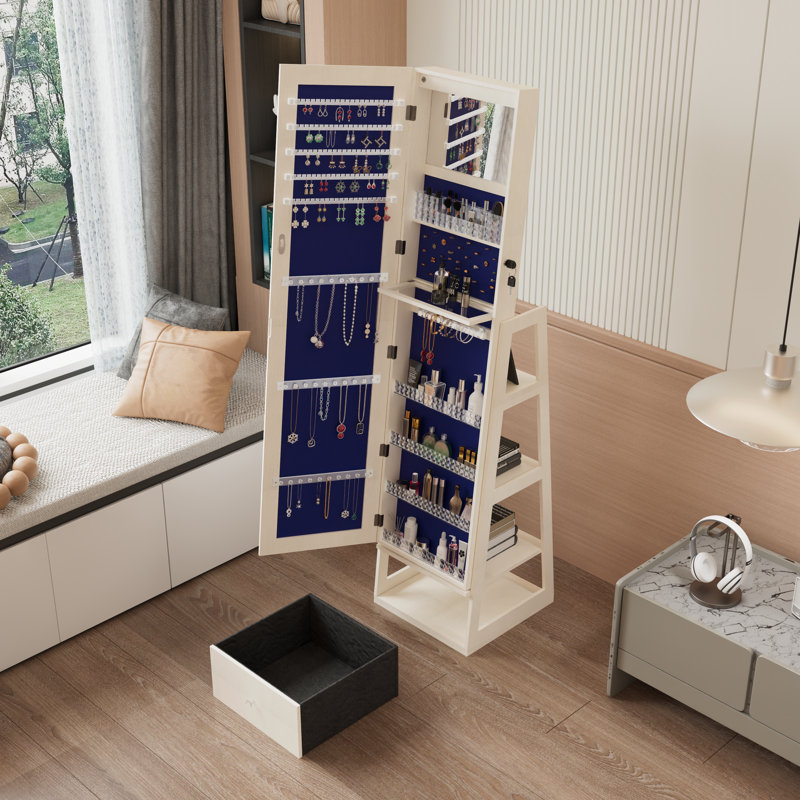 Armoire à bijoux Panitz Elegance 360 ° avec gestion intelligente et sécurité renforcée