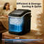 Spector 26.46 Lb. Daily Production Bullet Ice Freestanding Ice Maker