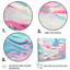 Daesha - Ensemble de salon mural abstrait-108313618-108313622