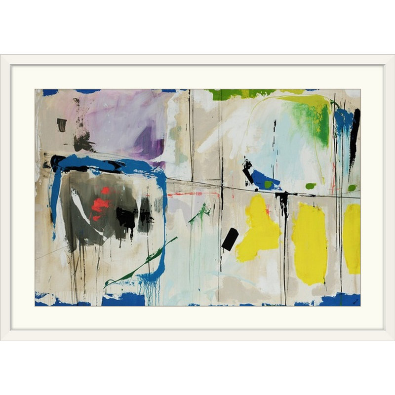 «No Limit» Govind, reproduction d'art, Cadre blanc, H 20 po x l 26 po x P 1 po
