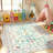 Machine-washable Area Rugs, Traditional Oriental Patterned Carpets, Soft Low-Pile Vintage-Style Area Rugs, Perfect for Living Rooms, Dining Rooms, Bedrooms, or Family Rooms,Pink-1660946325-1660946321