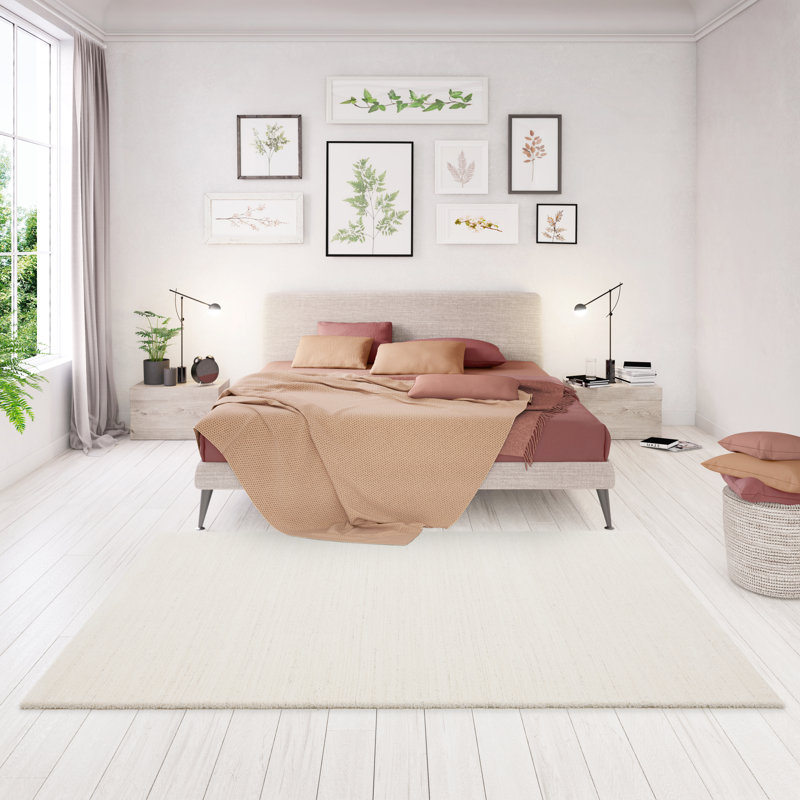 Jaxson Solid Colour Area Rug, Rectangle 200cm x 290cm