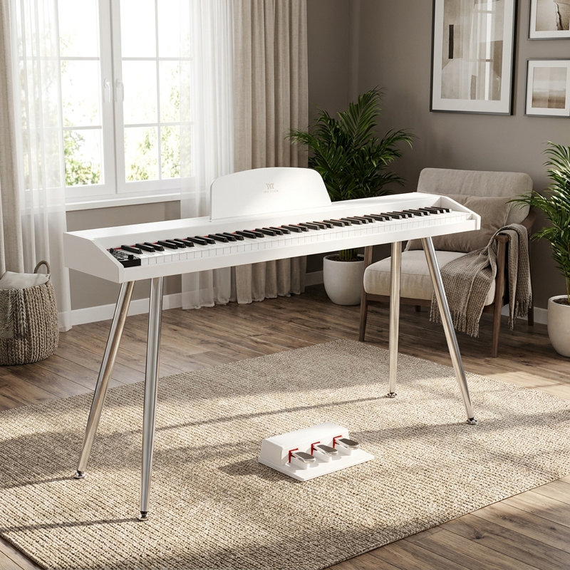 Musical Instruments For Playing, White