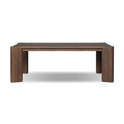 86" Teak Patio Dining Table