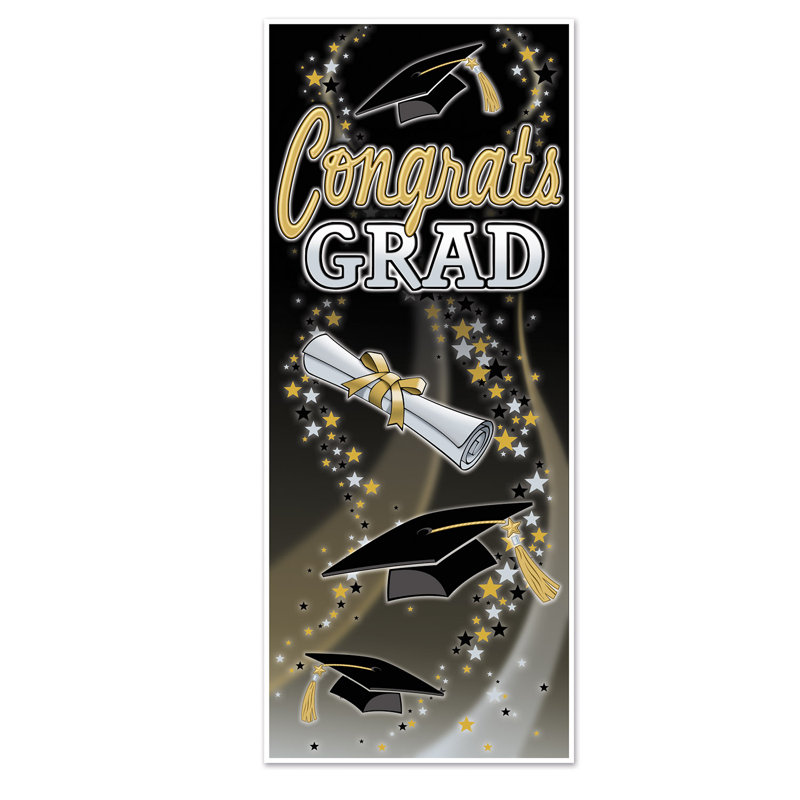Housse pour porte Congrats Grad - paquet de 12