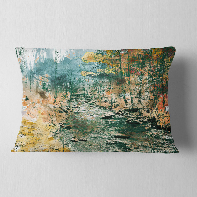 Coussin lombaire Landscape Rocky River
