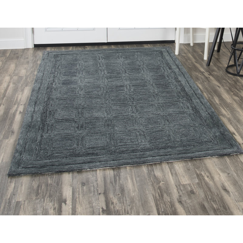 Phan Wool Indoor Rug, Rectangle 5' x 8'