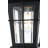 Joelle 7 inch Outdoor Pendant in Black
