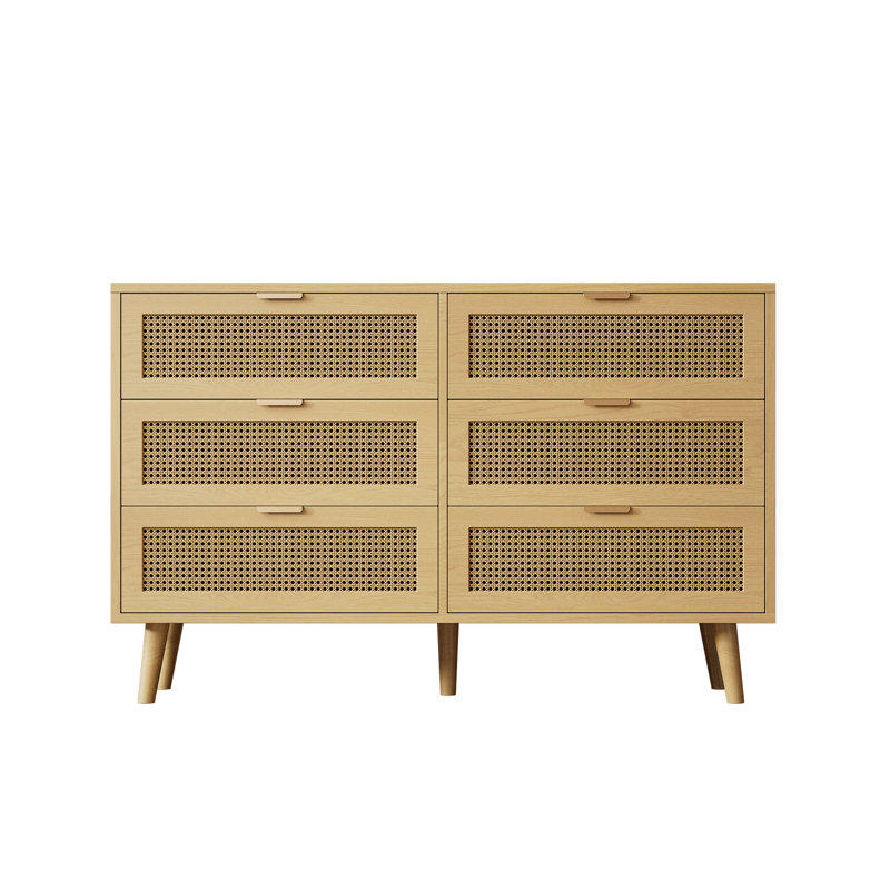 Chest Of Drawers With 6 Drawers, Oak