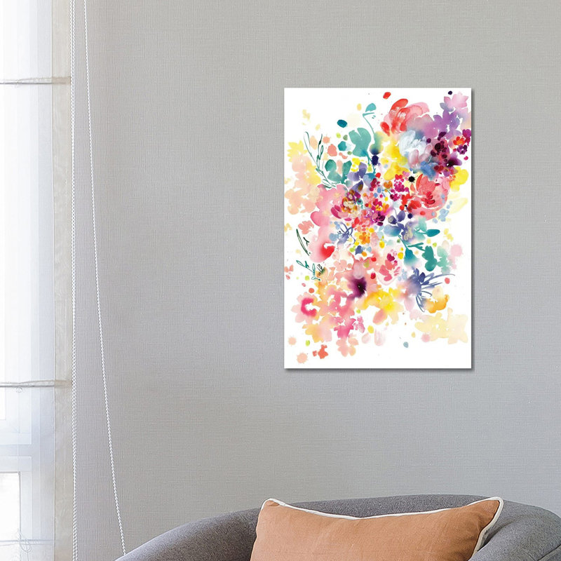 Aura by CreativeIngrid - Painting on Canvas, Wrapped Canvas, 66.04 cm H x 45.72 cm W x 1.91 cm D