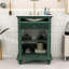 Meuble-lavabo en bois avec lavabo en céramique, tiroir et porte-1667455260