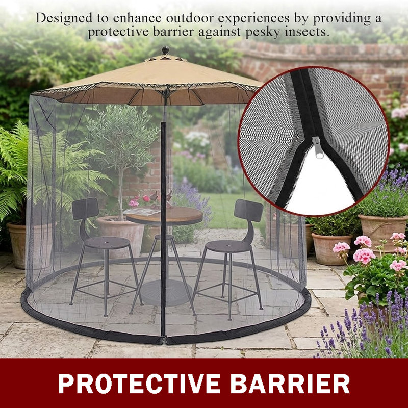 9ft Bug Umbrella Net Cover
