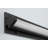 Hy50, Outdoor, 25", Sand Black, Clear Textured Glass-1843282801
