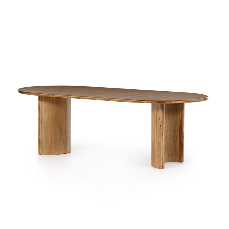 Paden Dining Table, 30" H x 94" W x 42" D, Sandy Acacia