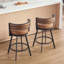 Tabouret de comptoir pivotant H 26,6 po Ayala-1623951380