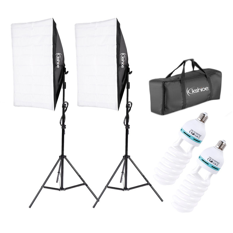Softbox Stand Photography Studio Lighting Kit