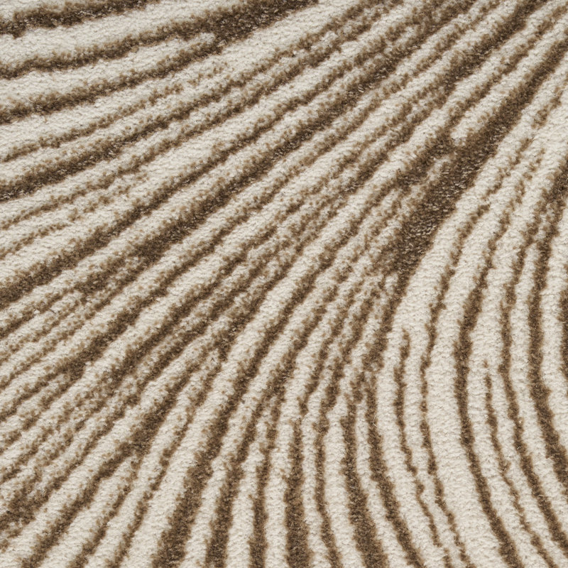 Tapis d'intérieur moderne DKNY Central Park West, Beige/brun, Rectangle 9 pi x 12 pi