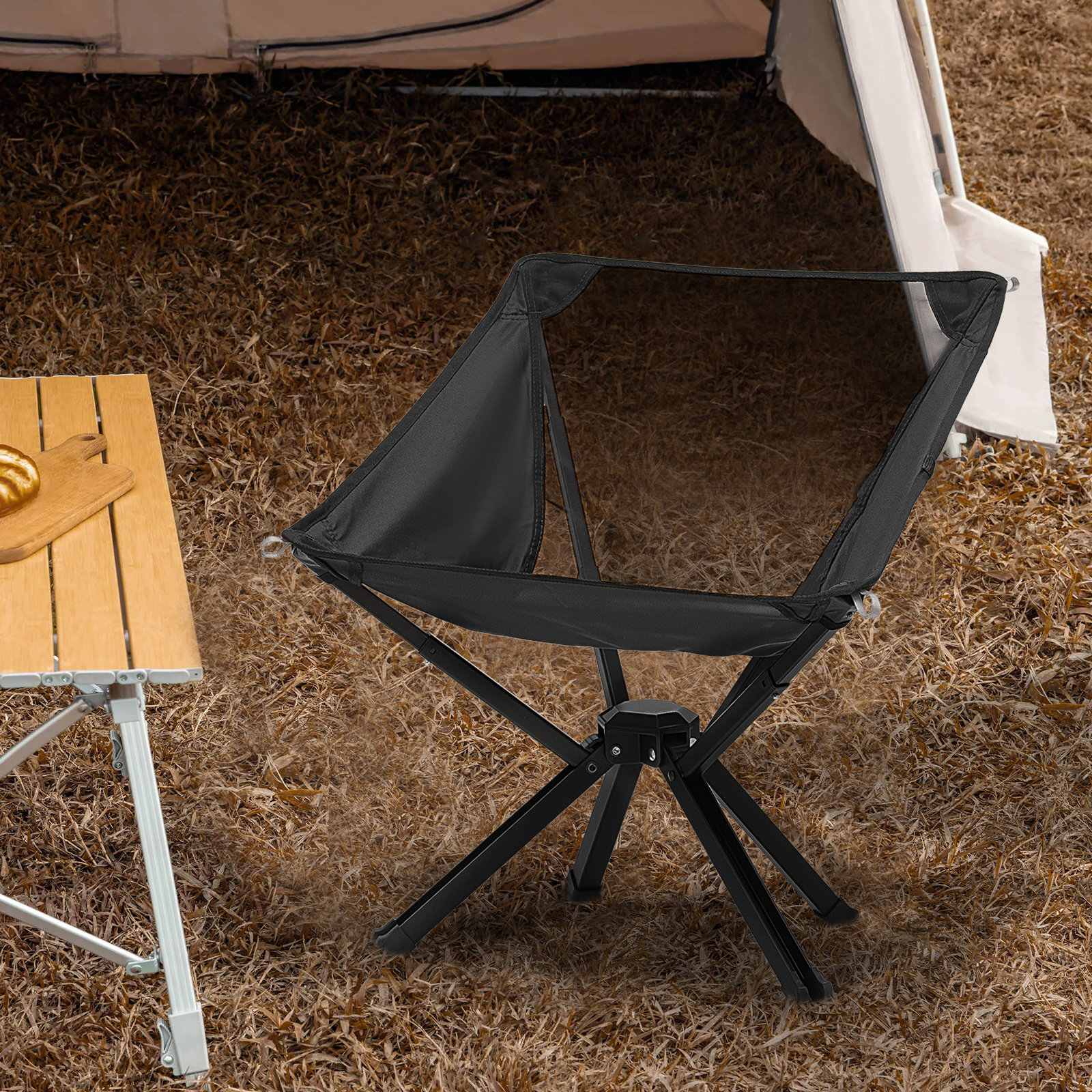 Compact Folding Chair, Fishing Chairs Folding Oxford Cloth Cushion