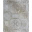 Shonna Cotton Abstract Area Rug in Gray-1217147084