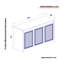 Hrissoula 120cm Sideboard