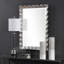 Edith Metal Rectangle Wall Mirror-1231056928