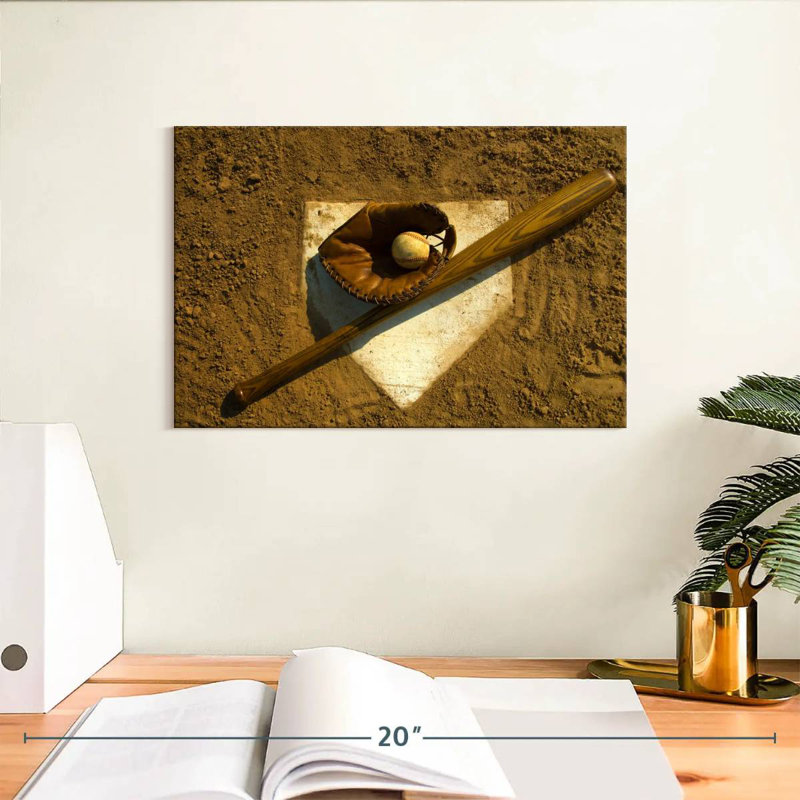 Sireci Baseball Play, 8" H x 12" W