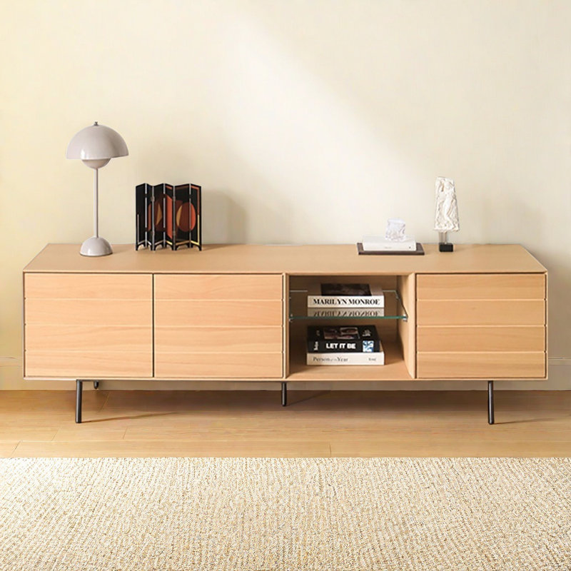 Italian minimalist TV cabinet, 70.9"