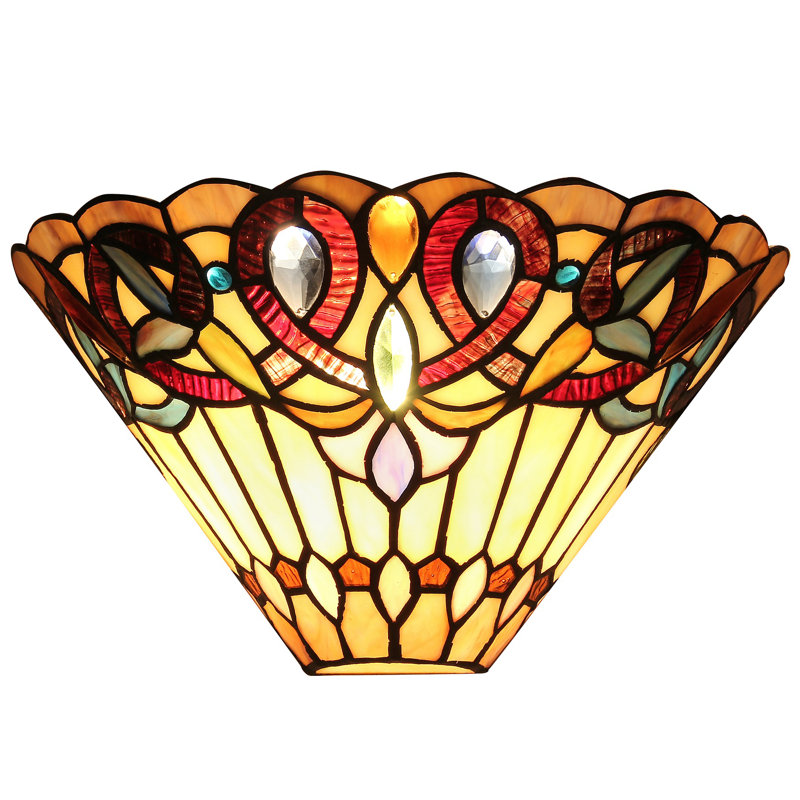 Liza Glass Flush Mounted Sconce