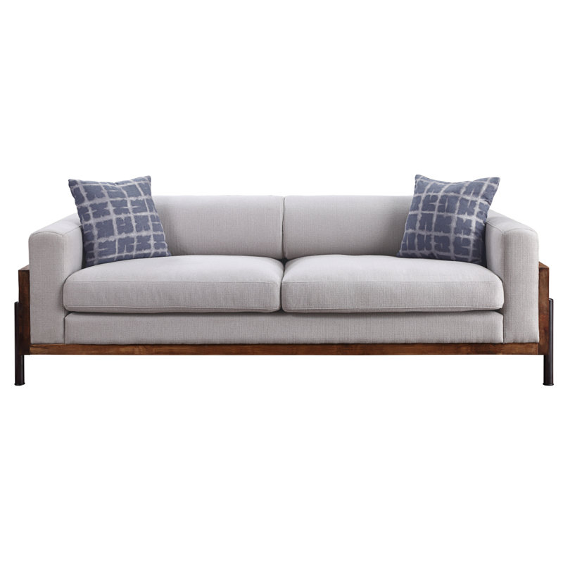 Canapé Modern Sofapelton avec 2 coussins décoratifs
