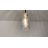 1-Light Simple Glass Pendant Light with Linen, Adjustable Swivel Canopy for Kitchen Island, Dining Rooms, Entryways