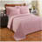 Jullian 100% Cotton Chenille Tufted - Classic Stripe Bedspread Soft & Cozy Bedding for All Seasons, Machine Washable Coverlet-1609756615-1609756638