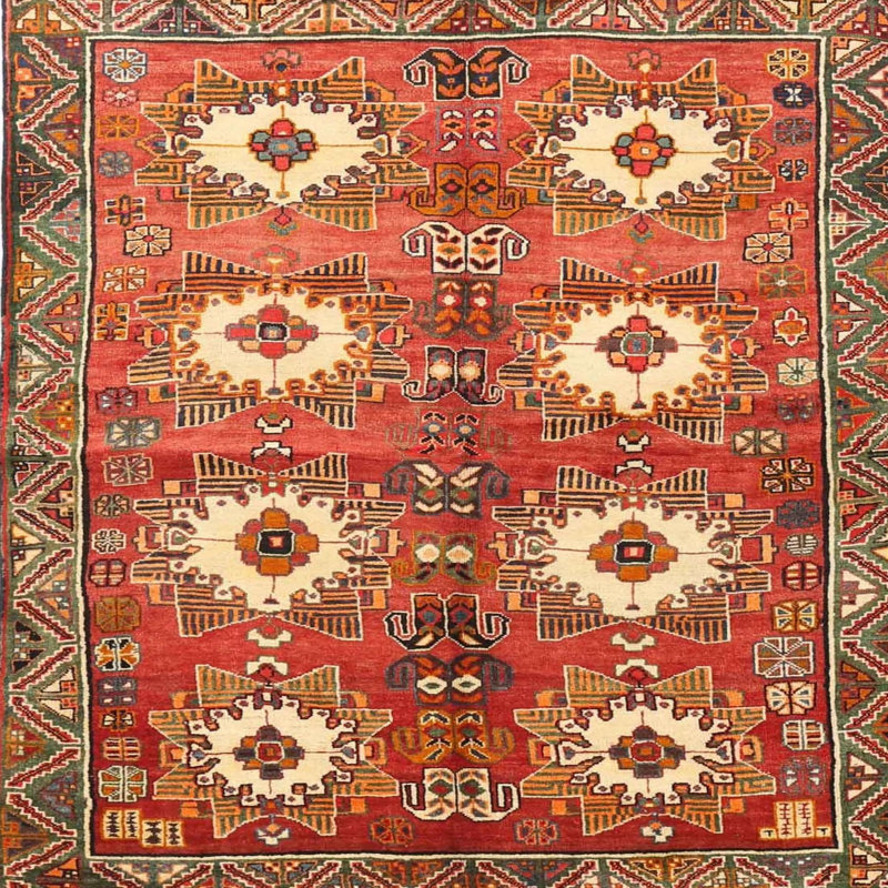 Fusaro Oriental Indoor Rug, Square 5'