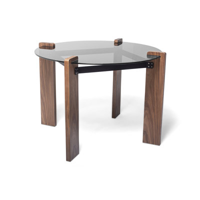 Davis Oak Round Dining Table