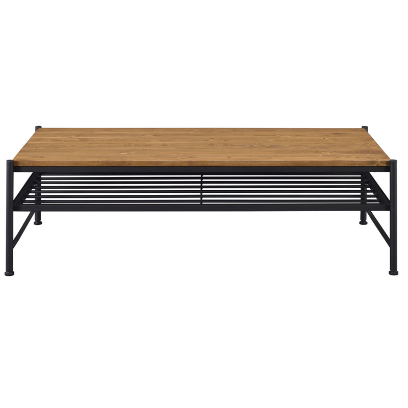 Bostow Solid Wood Top Coffee Table